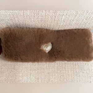 JUICY COUTURE Faux Fur Headband ✨